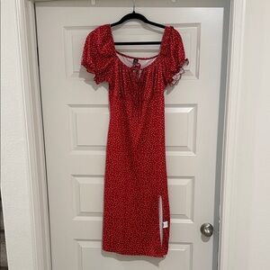 Red Polka Dot Dress